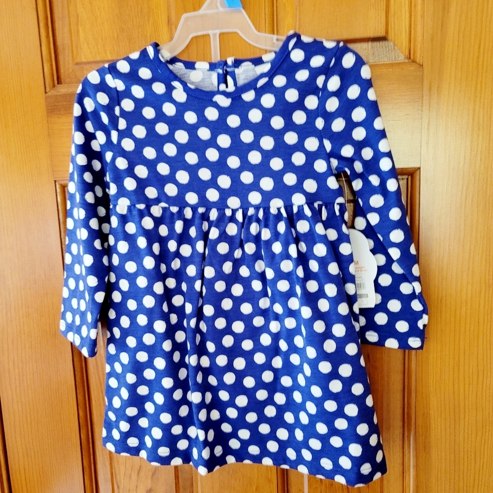 2/$20 Blue polkadot 2 piece outfit